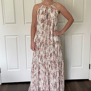 DREW Dress in Ivory Meadow, Size M, Flowy, Spring, Weddings, Floral